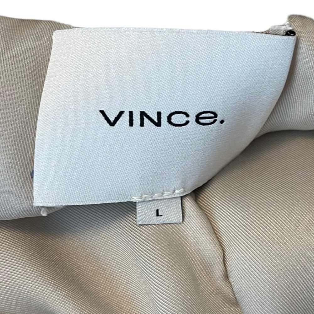 Vince Cream Faux Fur Belted Teddy Coat - Picture 11 of 12